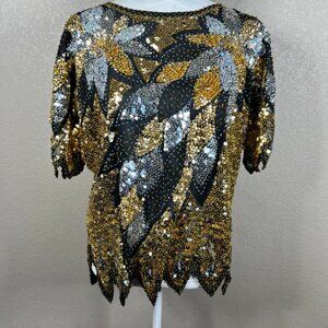 Vintage Sequined‎ Top